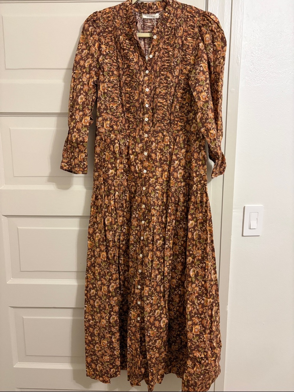 NWT DOEN Philana Dress - size M- Mulberry Vine Floral